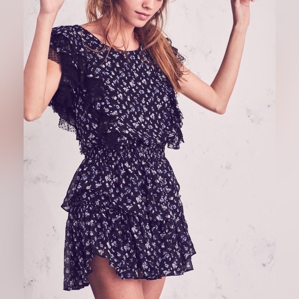 LoveShackFancy Katie Floral Dress